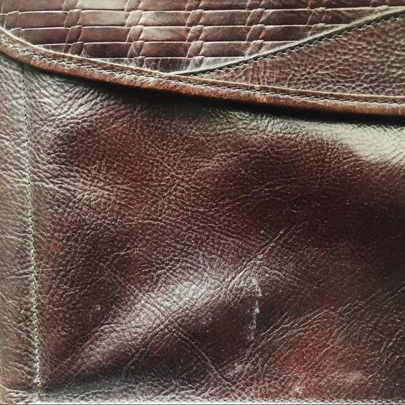 SOLD | Vintage Jack Georges Leather Messenger Bag - Picture 3 of 9